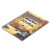 Enfants avec journal de lecture de livres de style (Côté gauche)