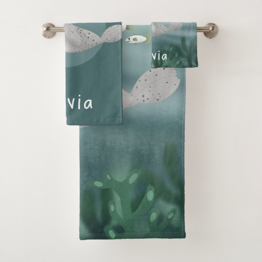 Enfants Bleu mou sous le phoque de l'océan (En situation)