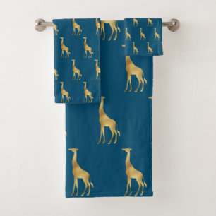 ENFANTS BLEU OR GIRAFFE TOILETTE DE SALLE DE BAINS