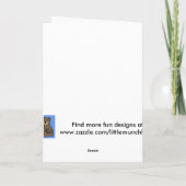 enfants blonds avec shamrock sur carte verte (Dos)