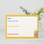 Enfants Cartes de remerciements (Debout devant)