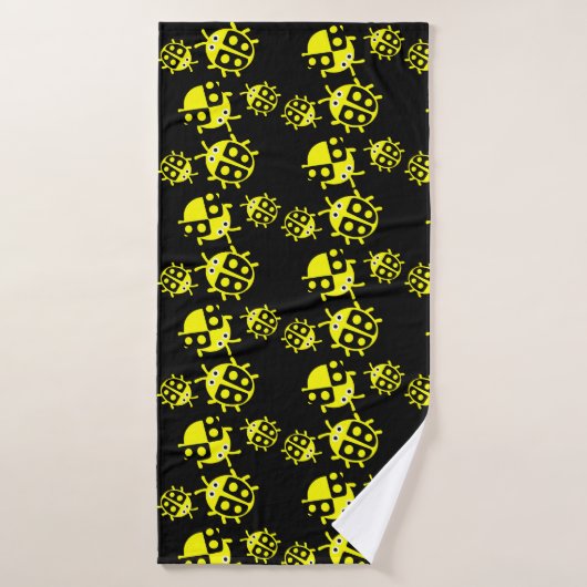Enfants coccinelle (Serviette de bain)