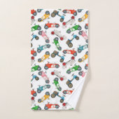 Enfants Comptant Les Voitures (Serviette à main)