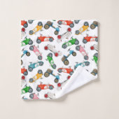 Enfants Comptant Les Voitures (Gant de toilette)