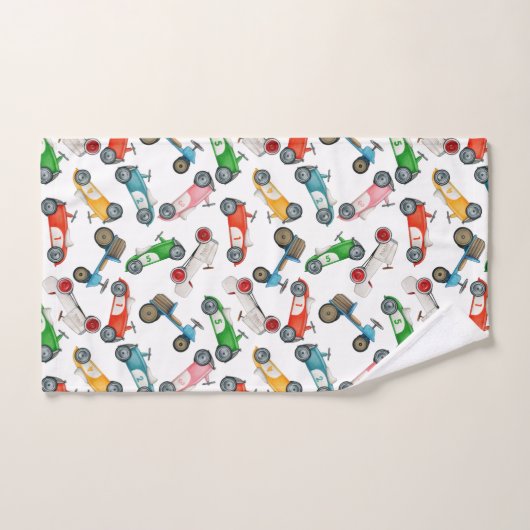 Enfants Comptant Les Voitures (Serviette à main)