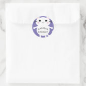 Enfants Cute Kitty Nom du chat Enveloppe Stickers  (Sac)