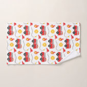 Enfants de camion-feu (Serviette à main)