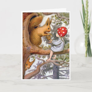 Enfants de la forêt vintage par Elsa Beskow