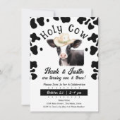 Enfants de la vache sainte Invitation double anniv (Devant)