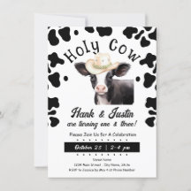 Enfants de la vache sainte Invitation double anniv