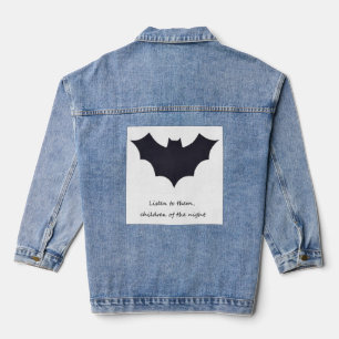 Enfants de la Veste Denim de la Femme de la Nuit