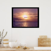 Enfants de LUMIÈRE Eph.5:8 POSTER IMPRIMER (Cuisine)