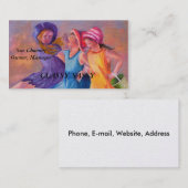 ENFANTS DE PLAGE CARTES DE VISITE PERSONNALISABLES (Devant / Derrière)