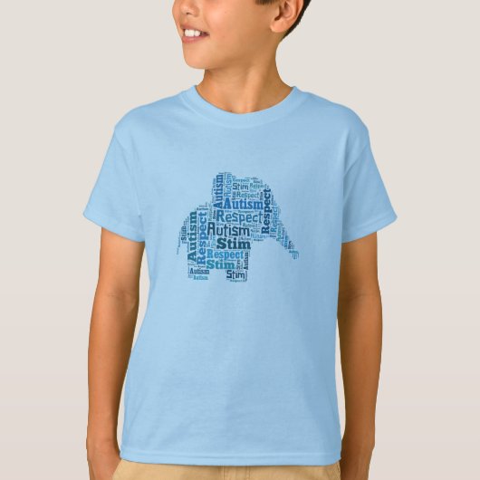 Enfants de T-shirt d'éléphant de sensibilisation (Devant)