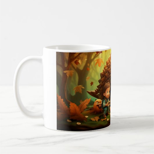 Enfants de Thanksgiving 11 Mug (Gauche)
