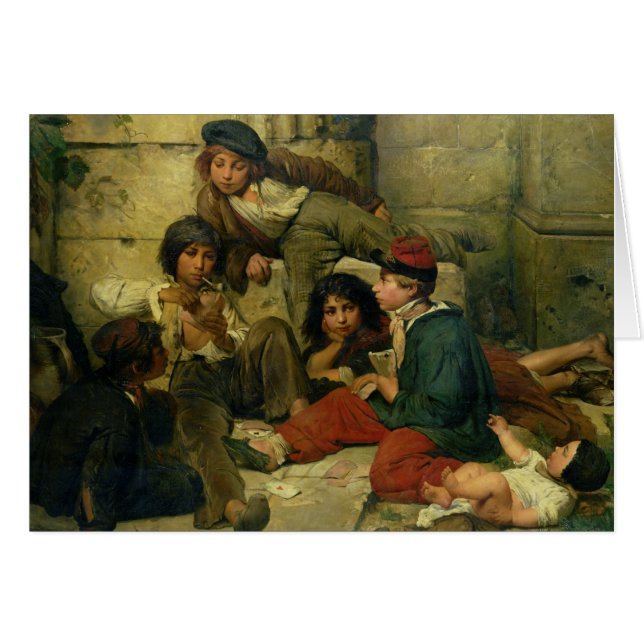 Enfants des rues de Paris, 1852 (Devant horizontal)