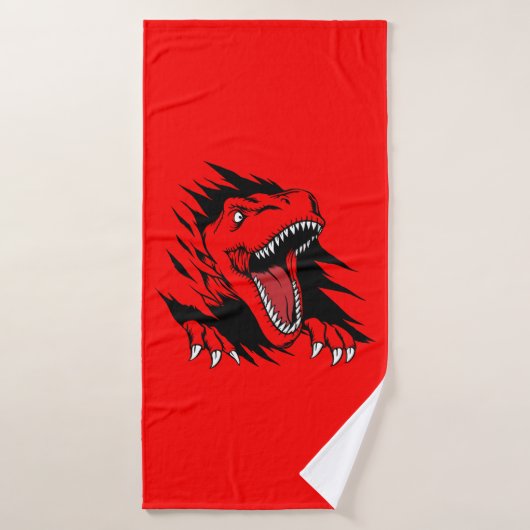 Enfants dinosaures (Serviette de bain)