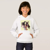Enfants Doggies Dexter Duke & Lucy Sweat - shirt à (Devant entier)