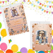 Enfants en Halloween Thème Invitation pour Enfants