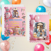 Enfants en Halloween Thème Invitation pour Enfants