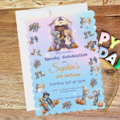 Enfants en Halloween Thème Invitation pour Enfants