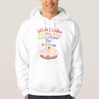 Enfants entiers et jalons Sweat - shirt à capuche