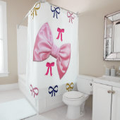 Enfants filles arcs rideau de douche (En situation)