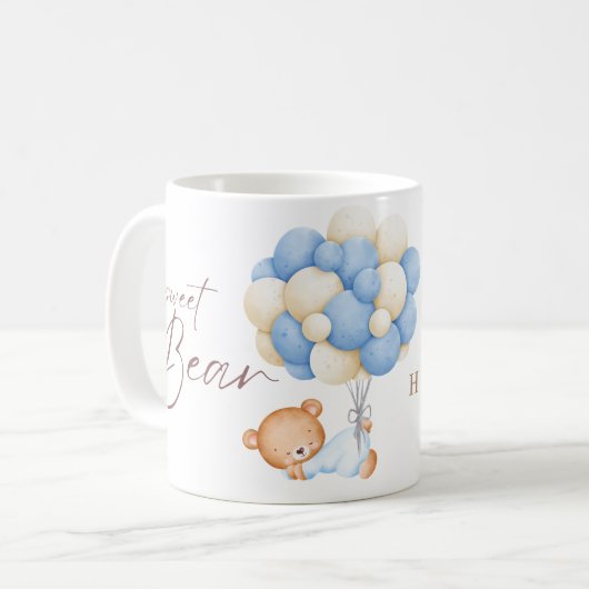 Enfants Garçon Ours Animaux Mug (Devant gauche)