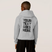 Enfants Garys Tendance Retour Imprimer Modèle Acie (Dos entier)