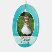 Enfants Grandissant, Ornement de Noël Multiphoto (Gauche)