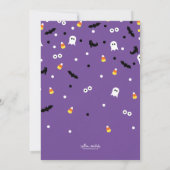 Enfants Halloween Anniversaire Invitations de fête (Dos)