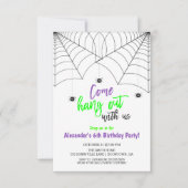 Enfants Halloween fête Anniversaire Invitation (Devant)