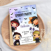 Enfants Halloween Invitations Anniversaire