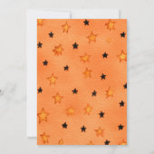 Enfants Halloween Party Cute Invitation Éffrayante (Dos)