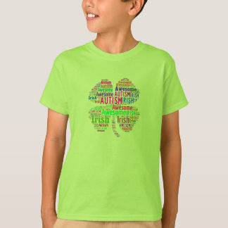 Enfants impressionnants de T-shirt d'autisme