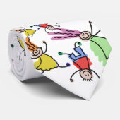 Enfants jouant à la Cravate (Roulé)