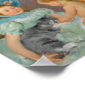 Enfants jouant avec un chat | Mary Cassatt Poster (Coin)