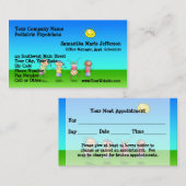 Enfants jouant dehors sur un rendez-vous de jour (Devant / Derrière)