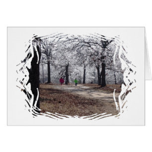 Enfants jouant en hiver