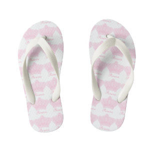 Enfants Les tongs de la petite princesse rose
