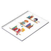 Enfants lisant des livres (Côté gauche)