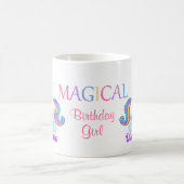 Enfants magique 3e anniversaire Unicorn Mug (Centre)
