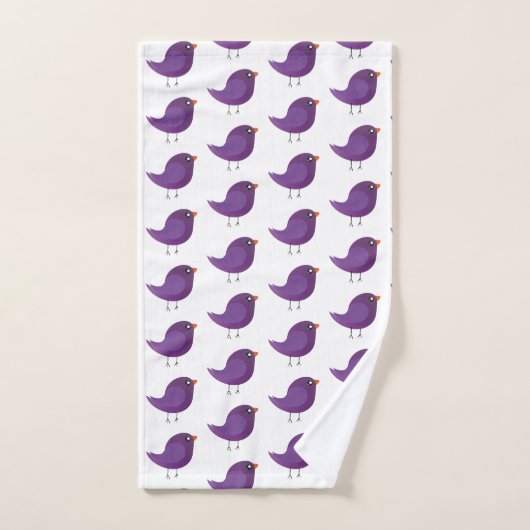 Enfants mignonette birdy (Serviette à main)