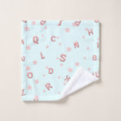 Enfants mignons ABC Alphabet flower Enfants B2S (Gant de toilette)