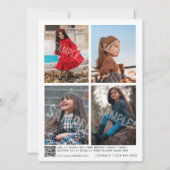 Enfants Modélisation Carte Comp intérimaire 5 Phot (Dos)