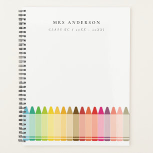 Enfants modernes Enseignant Coloré Arc-en-ciel Cou