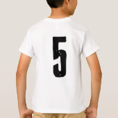 Enfants Monster Trucks Anniversaire T-shirt (Dos)