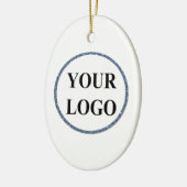 Enfants Noël Ornement AJOUTER LOGO Baseball Joyeux (Gauche)