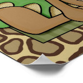 Enfants Nom de la chambre à poster monkey (Coin)