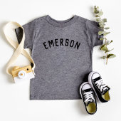 Enfants Nom personnalisé Tee